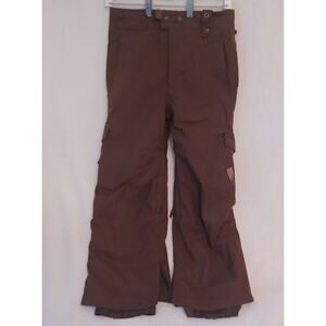 Burton Snowboard Ski Snow Pants The White Collection Boys Youth Medium